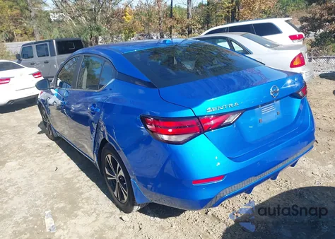 2022 Nissan Sentra Sv Xtronic Cvt из США, поврежденный, VIN 3N1AB8CV6NY295075